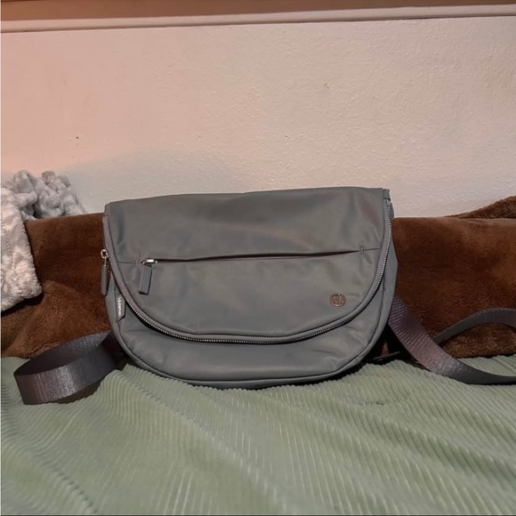 lululemon athletica Handbags - lululemon athletica Gray Crossbody Bag